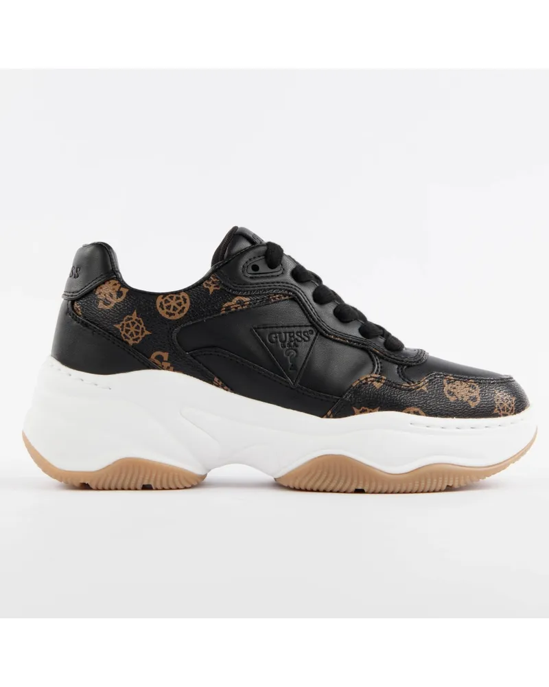 Guess Happy Sneakers für Damen Schwarz