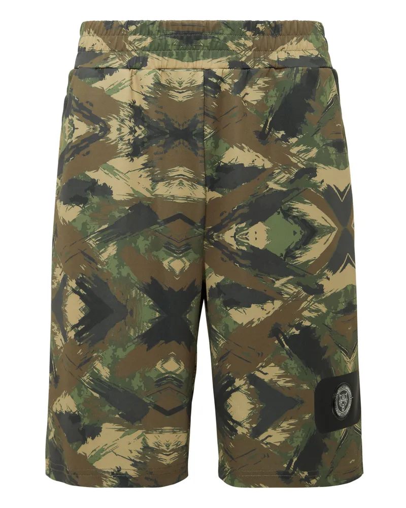 Philipp Plein Shorts Camouflage Camouflage