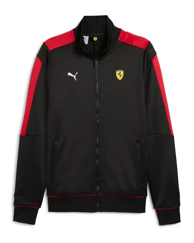 Puma Herren Scuderia Ferrari HP Race MT7 Jacke Schwarz