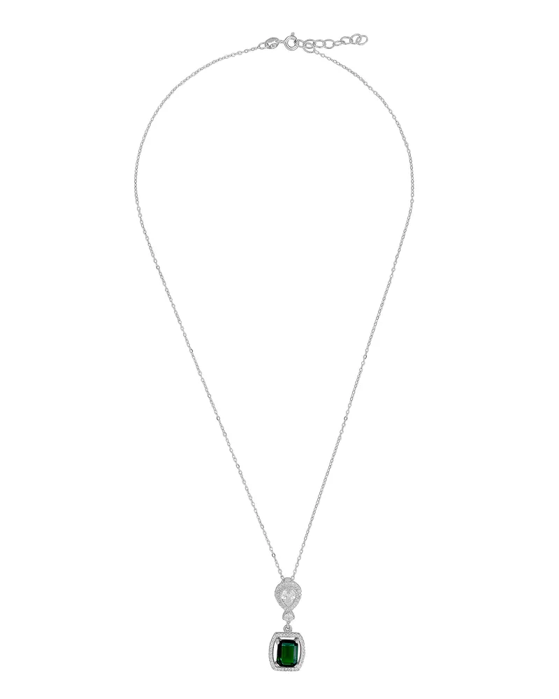 Orphelia Enora' Damenkette mit Anhänger aus 925er Sterlingsilber – Silber ZH-7426/EM Silber
