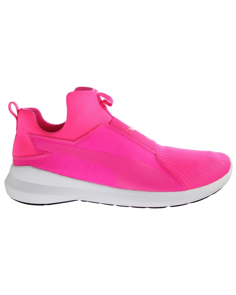 Puma Rebel Mid Womens Pink Trainer Rosa