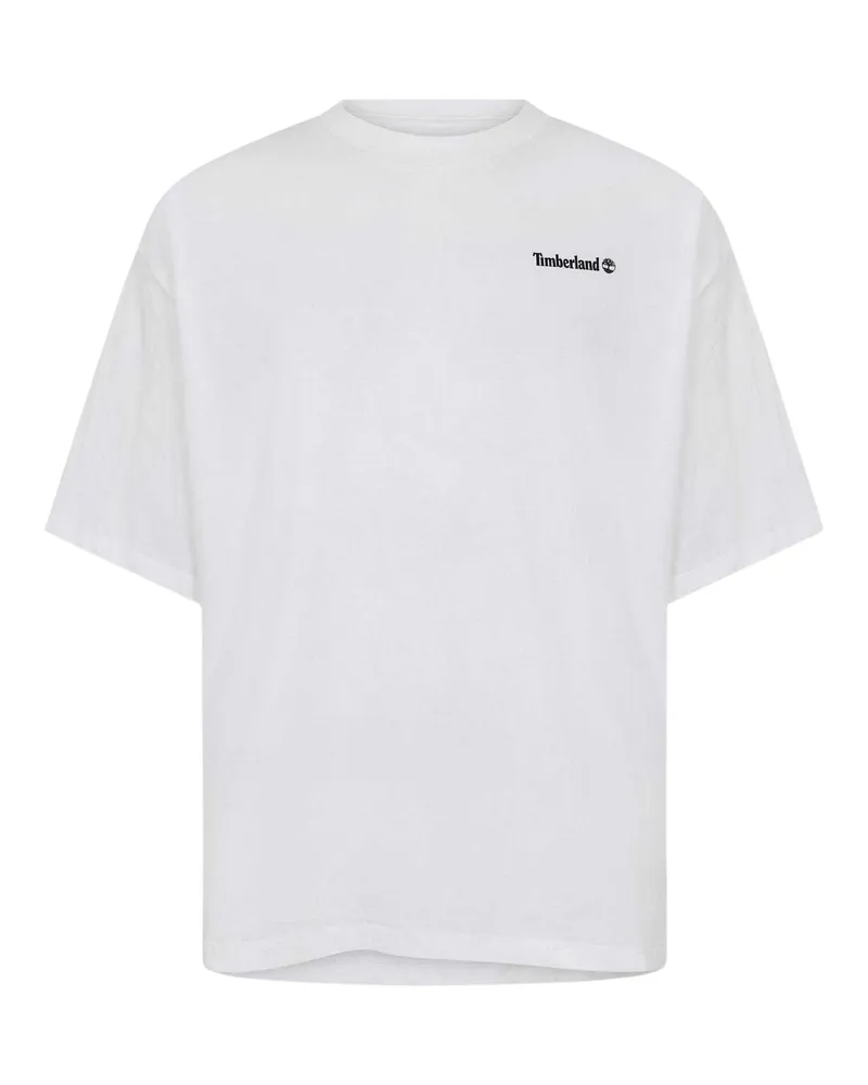 Timberland T-Shirt für Herren, Regulär (Weiß Weiß