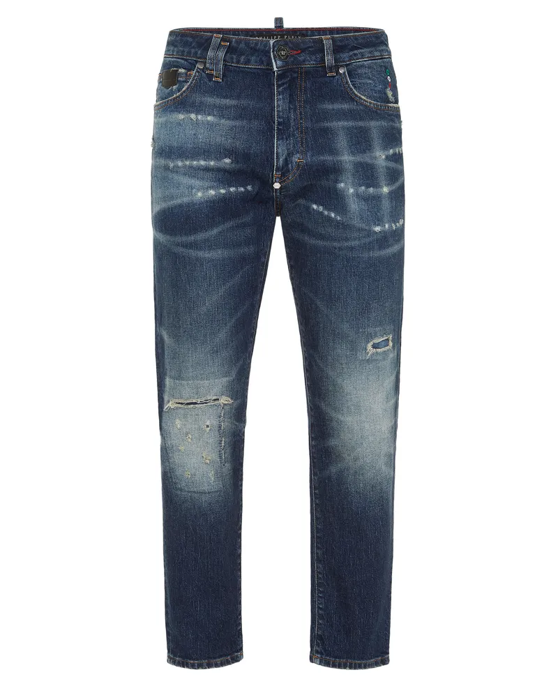 Philipp Plein Detroit Fit Dunkelblau