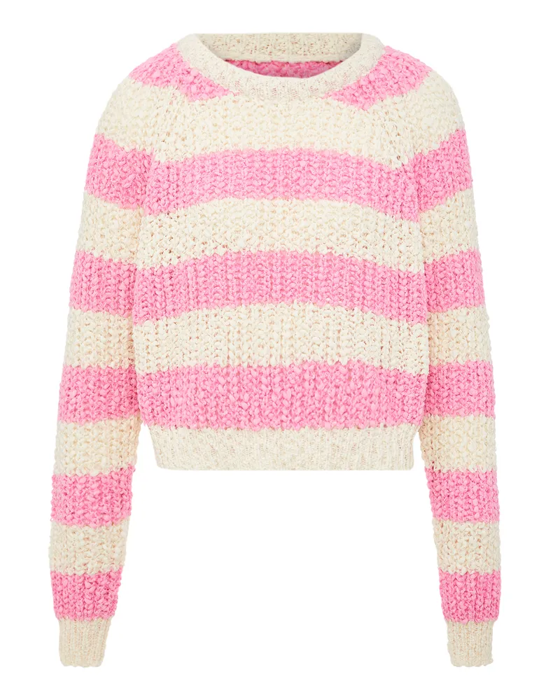 My Mo Pullover Damen creme / rosa Creme
