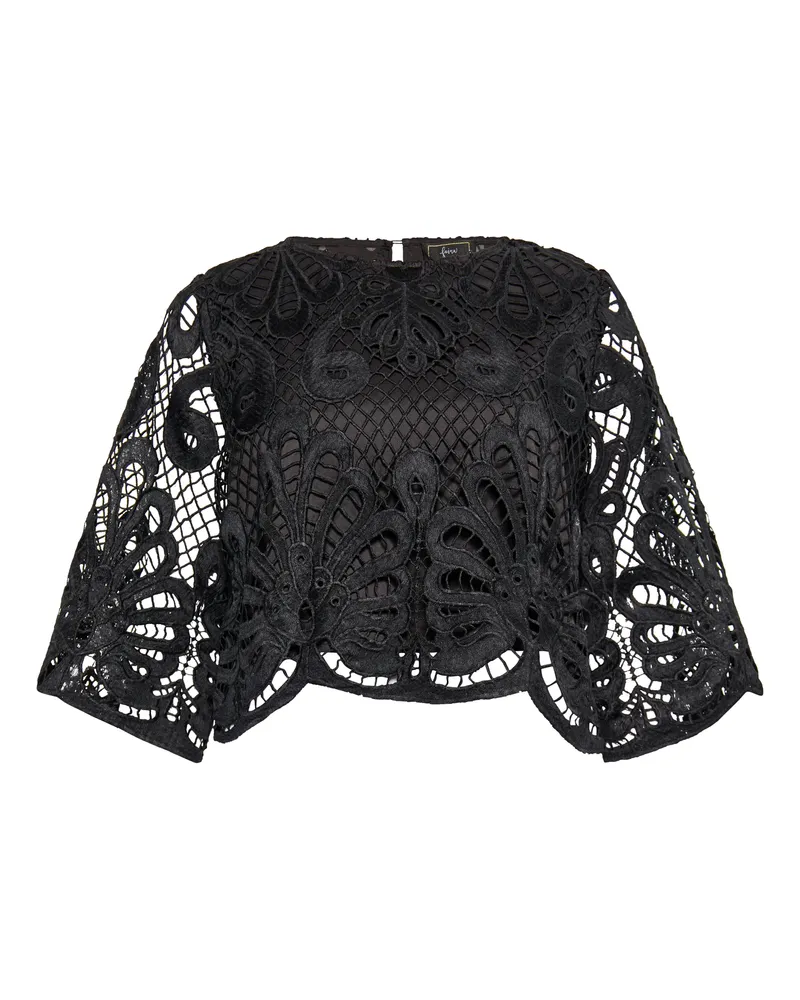 FAINA Bluse für Damen - Schwarz Schwarz