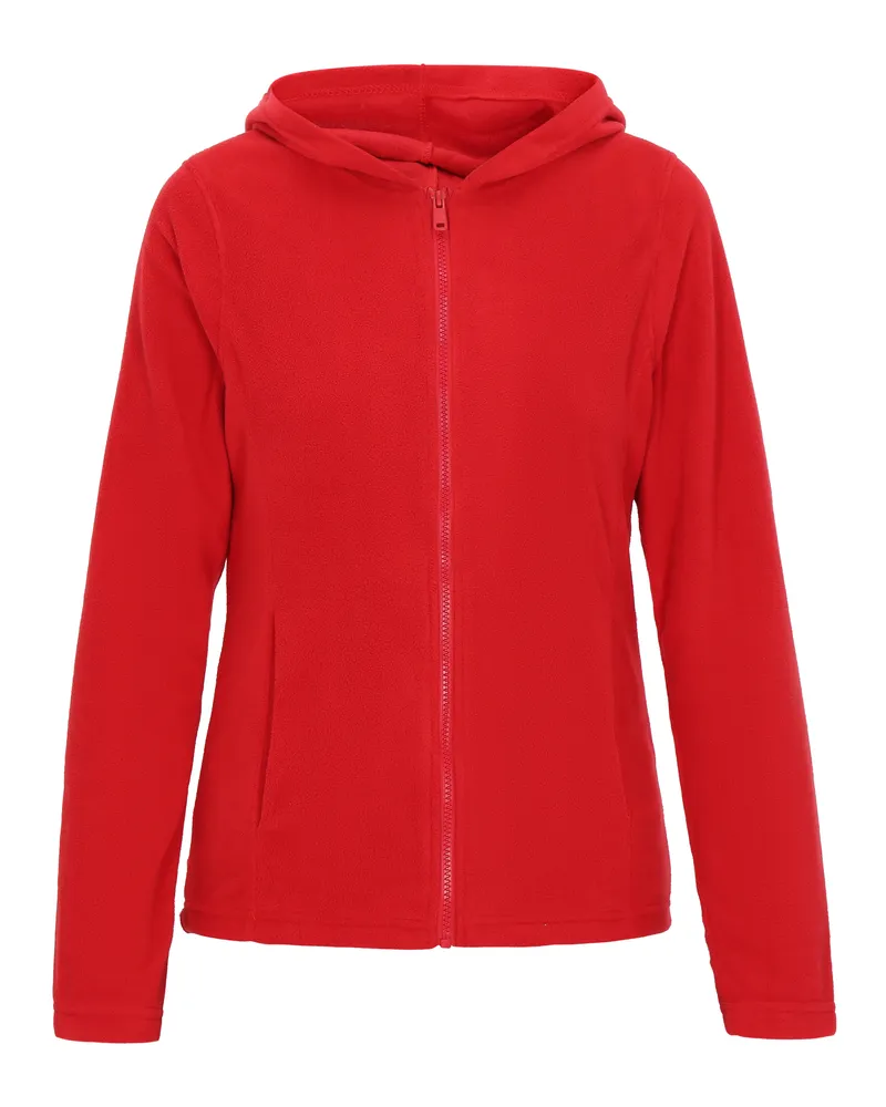 My Mo Fleecejacke für Damen - Rot Rot