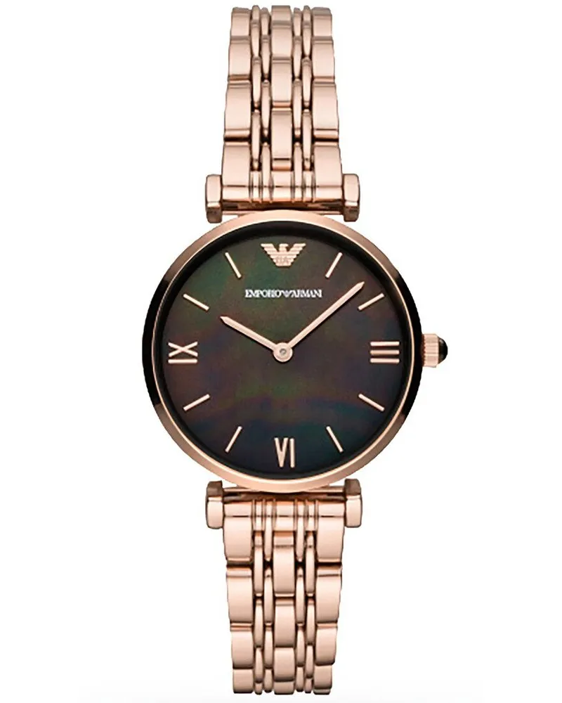 Emporio Armani AR11145 Damenuhr T-Bar Gianni Rose Gold Roségold