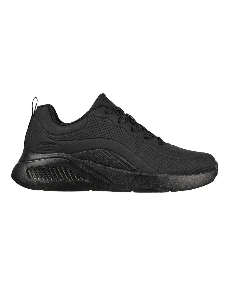 Skechers Bob Buno" Logo Sneaker für Damen (Schwarz Schwarz