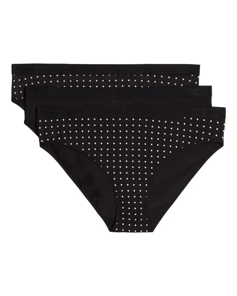 Marc O'Polo Marc O'Polo Damen Slip BioUnterhose, Basic Slip, Slip Schwarz