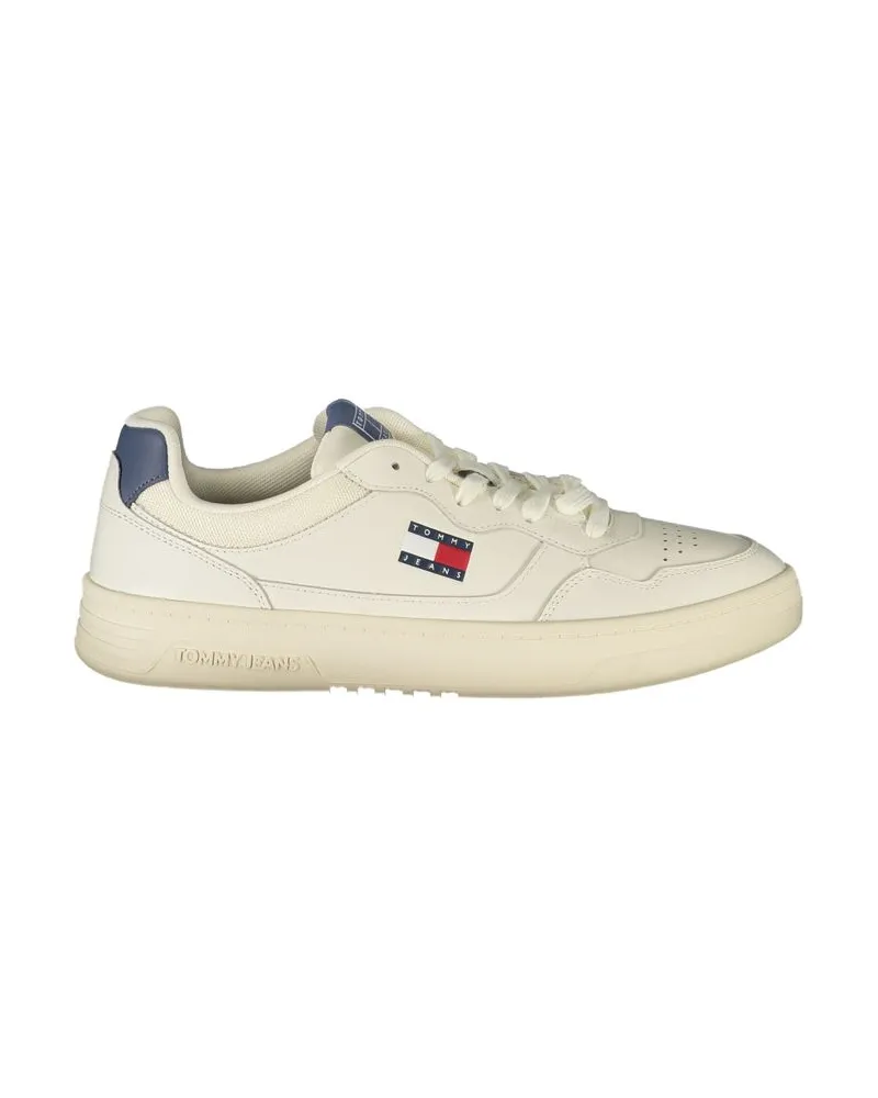 Tommy Hilfiger Bianco Polyurethan Herren Sneaker Weiß
