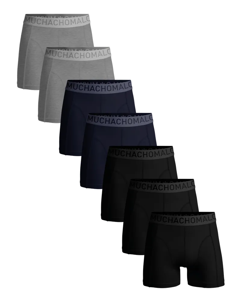 Muchachomalo Herren Boxer Shorts - 7er Pack - Herren Unterwäsche Mehrfarbig