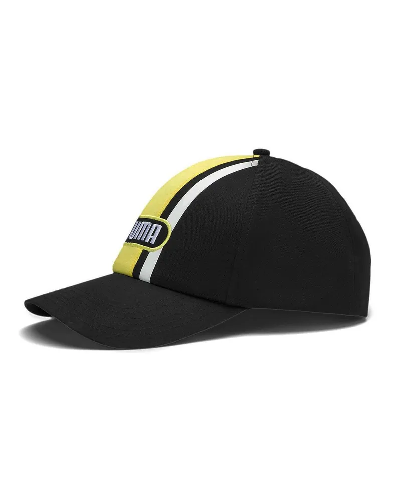 Puma Archiv 97 einstellbares schwarzes Gelb Unisex Cap 022564 01 Gelb