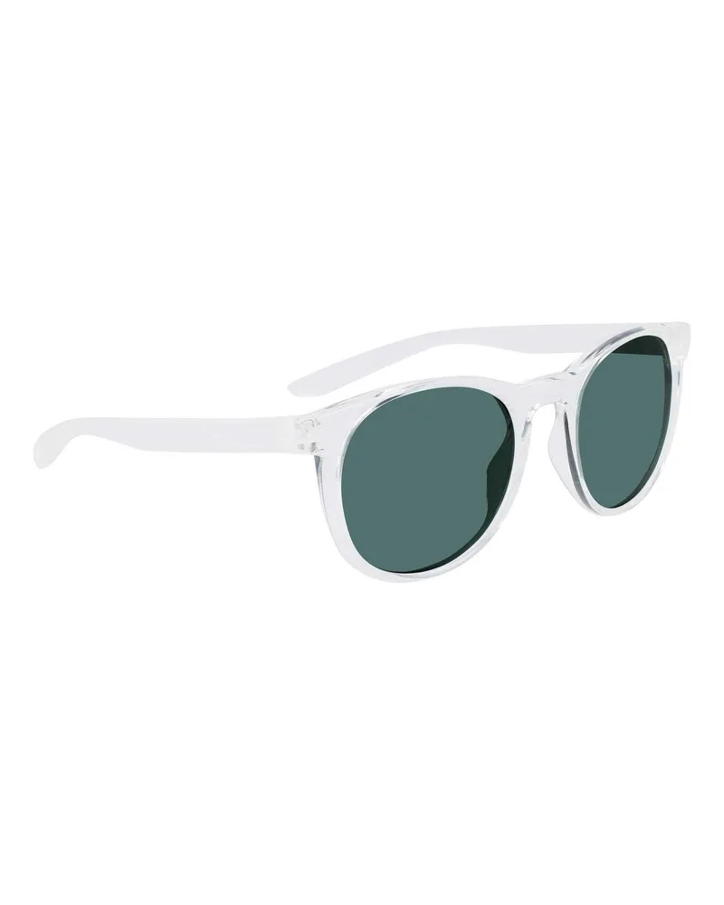 Nike Horizon Ascent" Rund-Sonnenbrille (Transparent/Grün Transparent