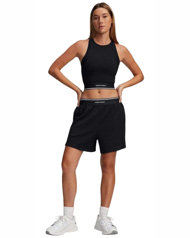 Under Armour Meridian" Laufshorts für Damen (Schwarz Schwarz