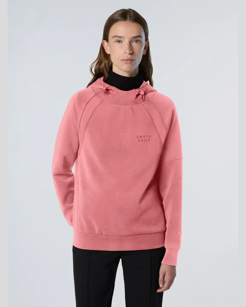 North Sails Kapuzenpullover Scuba-Umschalter Rosa