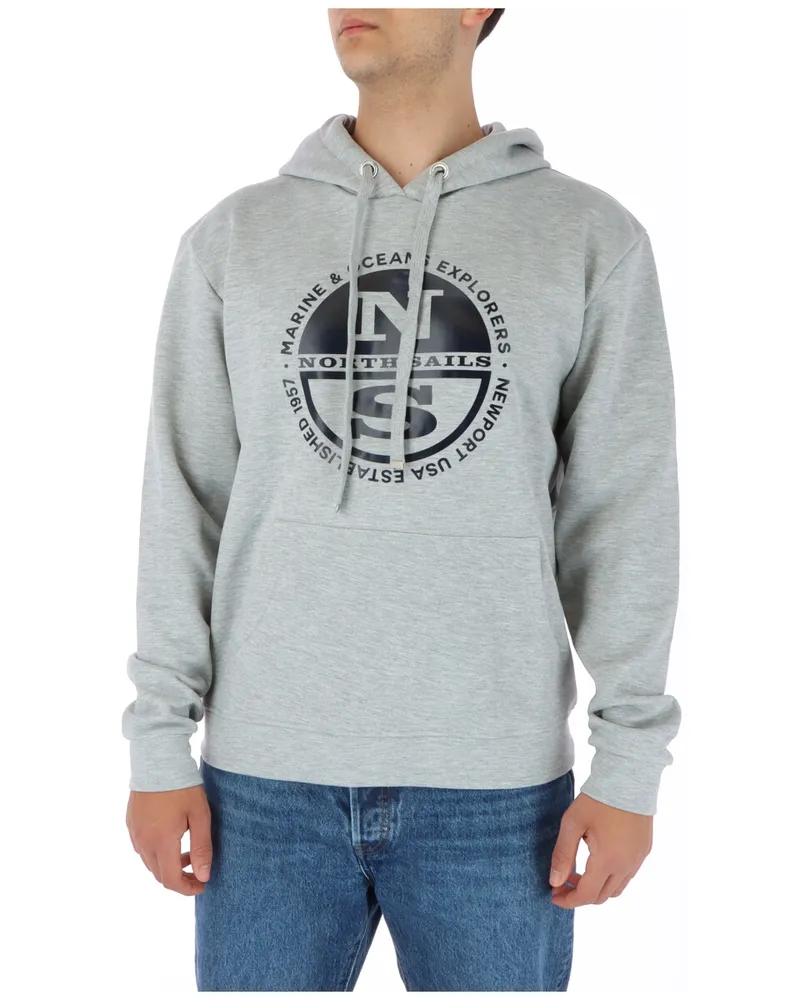 North Sails Rundhals-Sweatshirt NS100 - Grau Grau