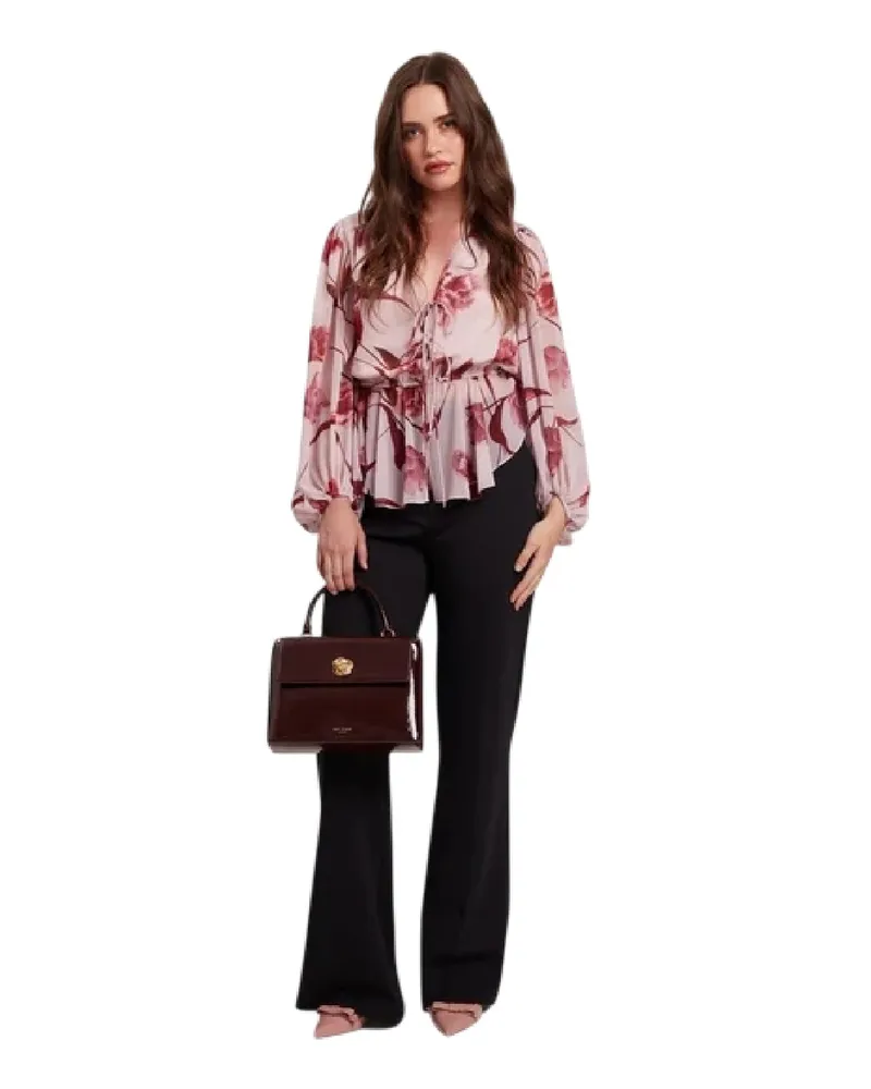 Ted Baker Bluse für Damen, Weite Ärmel (Pink Rosa