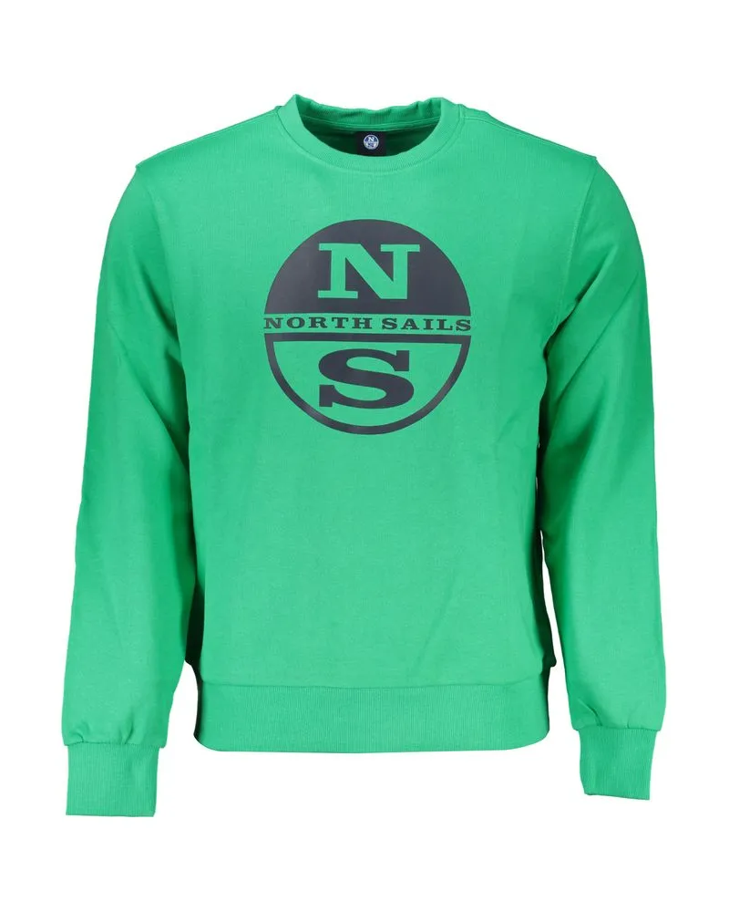 North Sails Crew Neck Sweatshirt Ns12345 Dunkelgrün