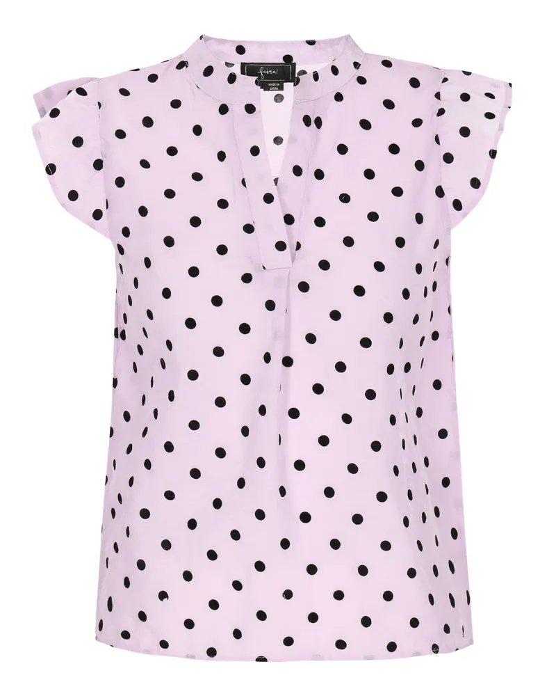 FAINA Bluse Frauen lila Lila