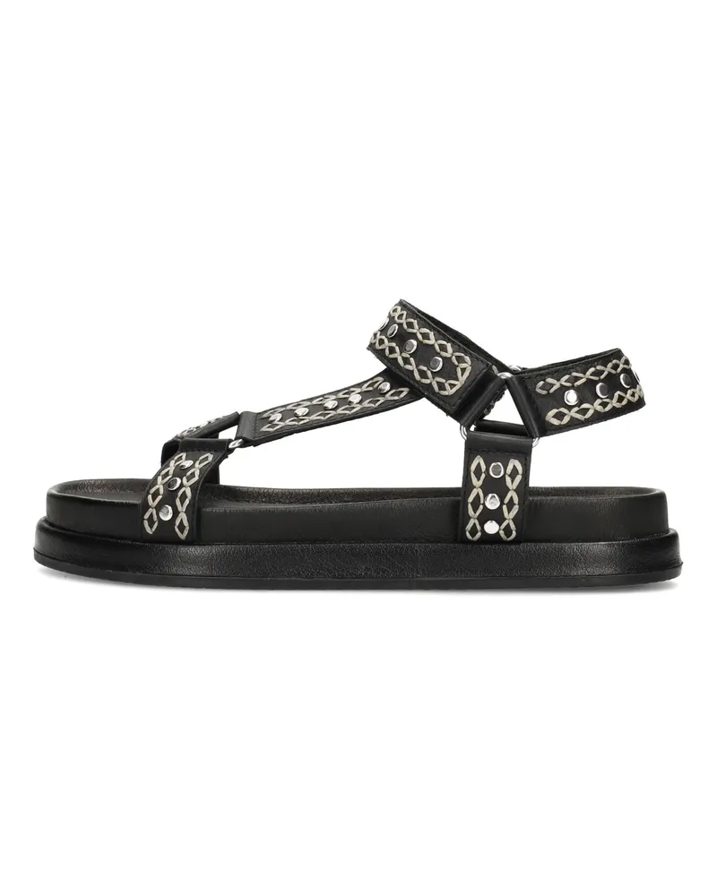 PS Poelman MAG Sandalen - Schwarz Schwarz