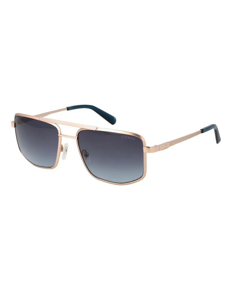 Guess Gold Metall Sonnenbrille Gold