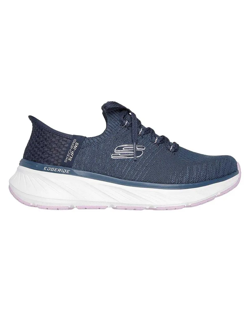 Skechers Edgeride" Sneaker für Damen, Zum Reinschlüpfen (Marine/Lavendel Blau