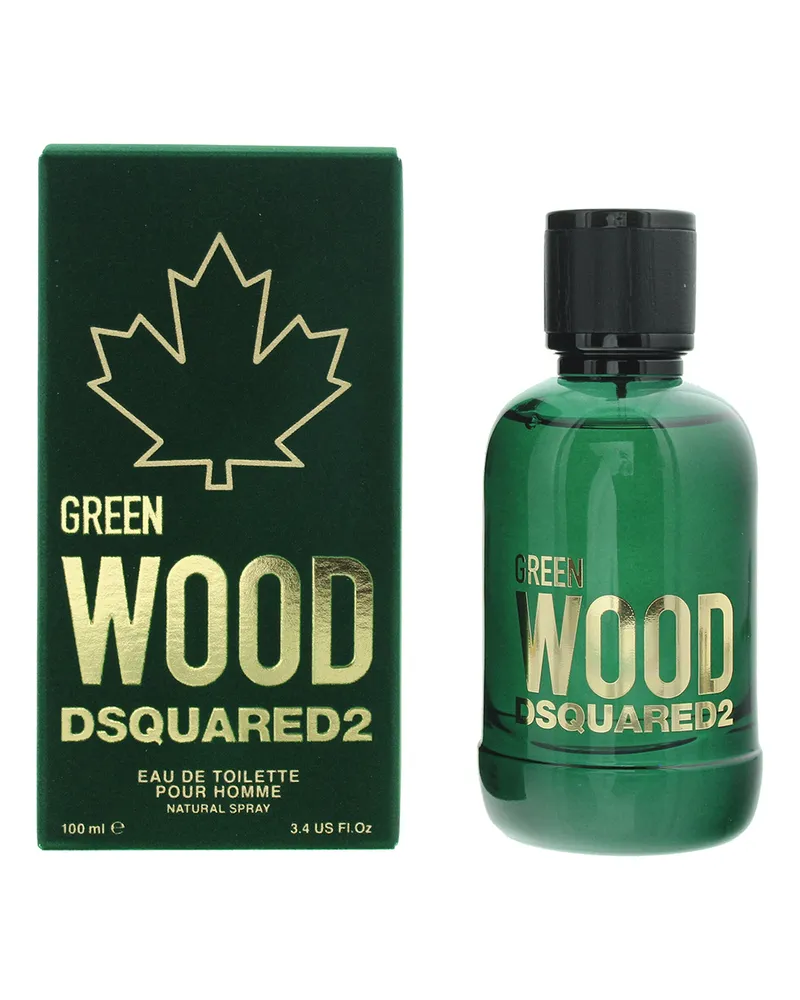 Dsquared2 Grünes Holz Pour Homme Eau de Toilette 100ml Spray 