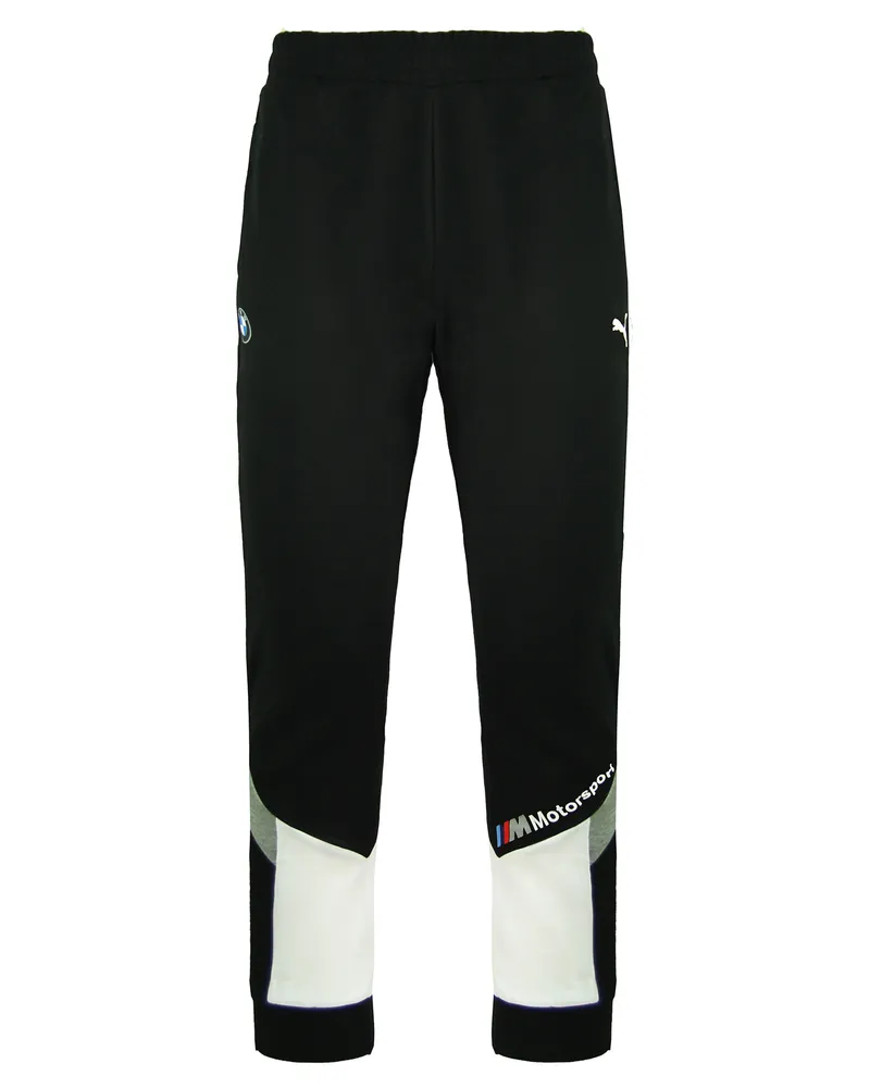 Puma x Bmw Motorsport Stretch Taille Schwarze Herren schlanker Fit Jogger 597995 01 Schwarz