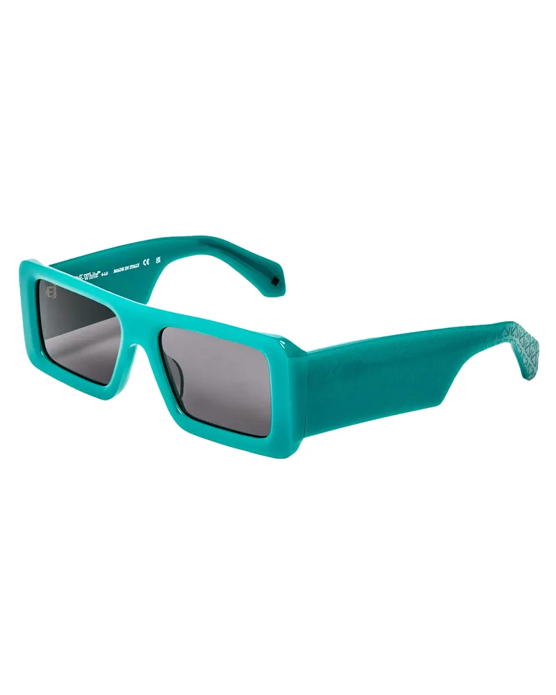 OFF-WHITE Off White - "Troy" Sonnenbrille für Herren (Blau Blau