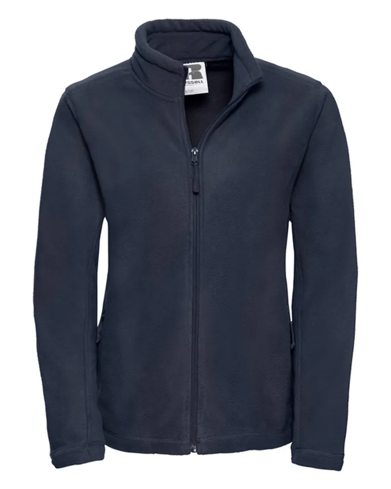 Russell Athletic Russell - Fleecejacke Durchgehender Reißverschluss für Damen - Für Außen Marineblau