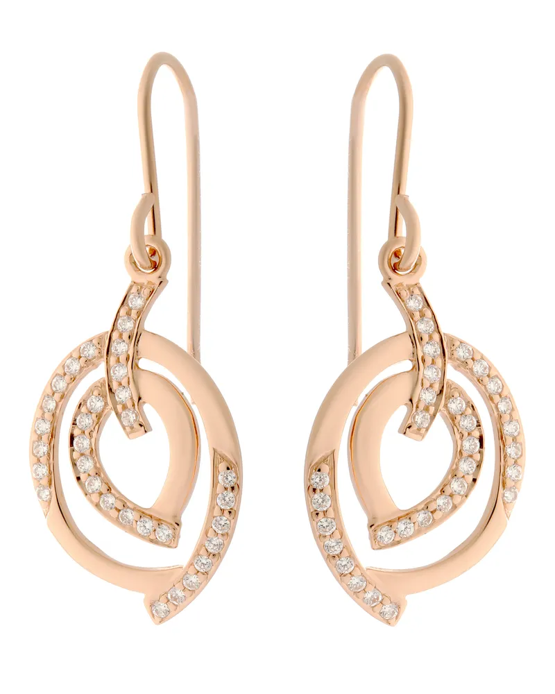 Orphelia Celine' Tropfenohrringe aus 925er Sterlingsilber für Damen - Rosé ZO-7114/RG Rosé