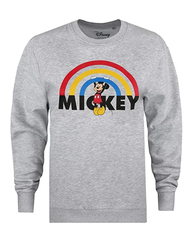 Disney Sweatshirt für Damen (Grau/Schwarz Grau