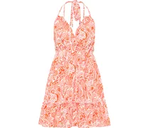 Sommerkleid Damen rot weiss