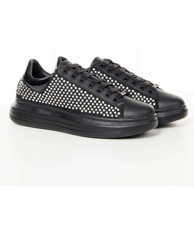 Guess Herren Vibo Sneakers Schwarz