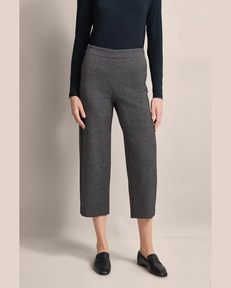 Bugatti Damen Hose mit Struktur Dunkelblau