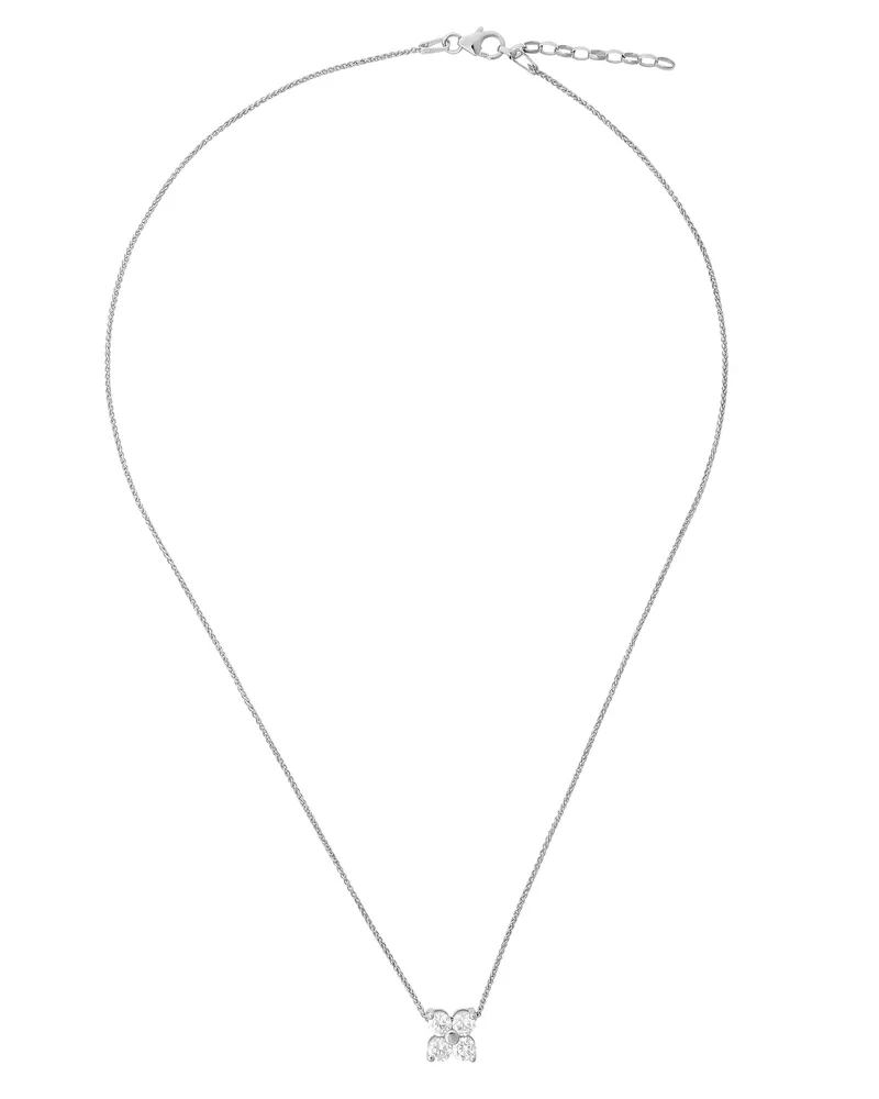 Orphelia Damen-Kette aus 925er Sterlingsilber mit Anhänger – Silber ZH-7312 Silber