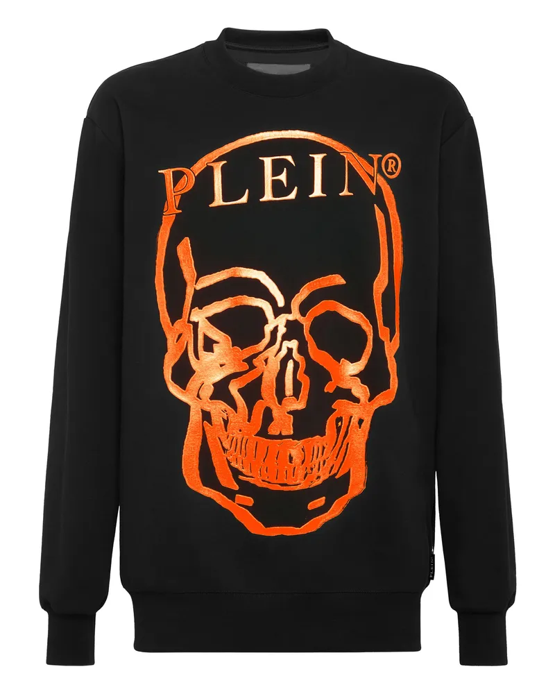 Philipp Plein Sweatshirt Skull And Plein Schwarz