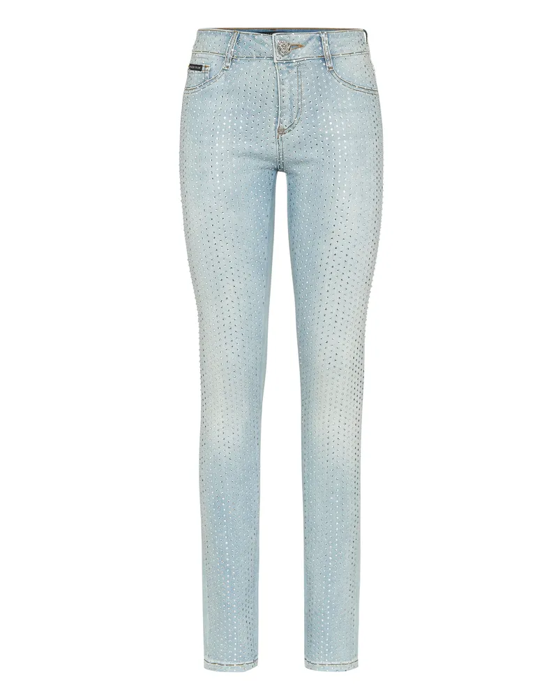 Philipp Plein Jeggings Schwarz