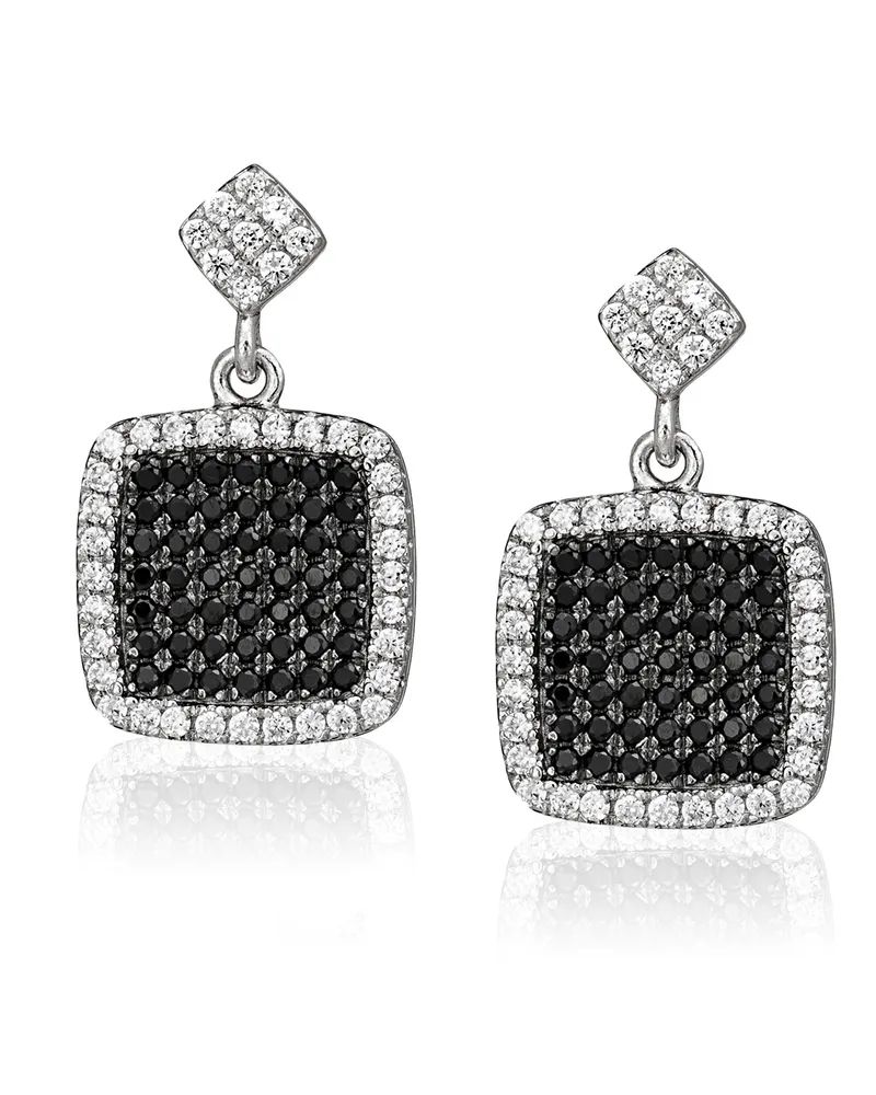 Orphelia Damen 925 Sterling Silber Ohrhänger - Silber ZO-5231 Silber