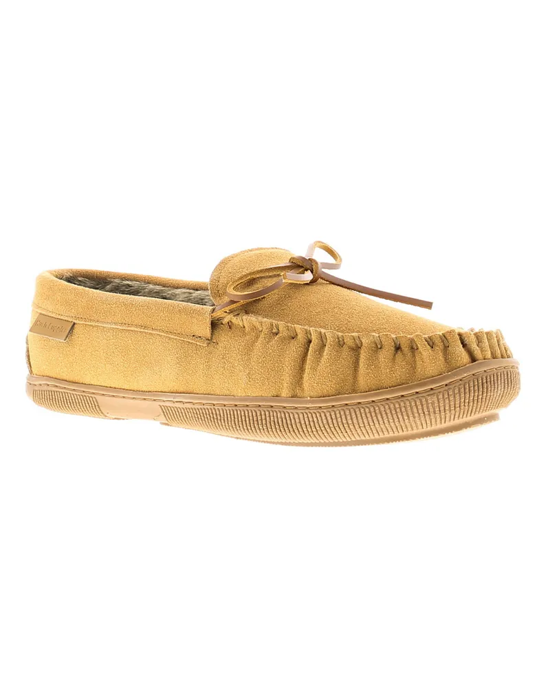 Hush Puppies ace Leder Herren Vollpantoffeln tan Cognac