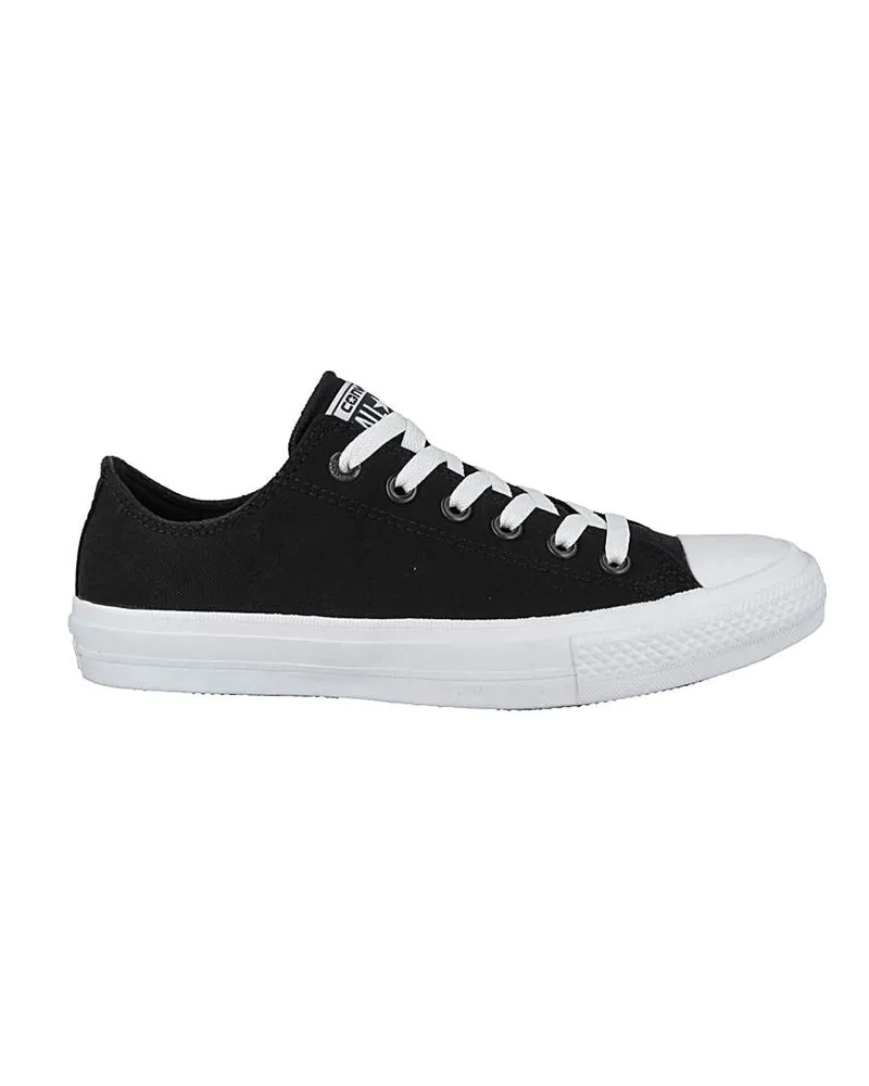 Converse Chuck Taylor II. Damen schwarze Plimsolls Schwarz