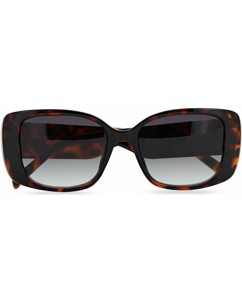 Karen Millen KM5047 Damen Sonnenbrille Damen 102TOR Braun