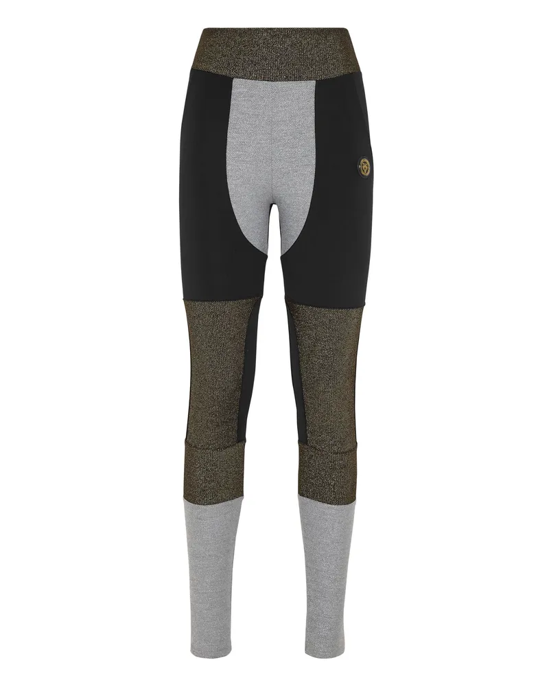 Philipp Plein Leggings Statement Mehrfarbig