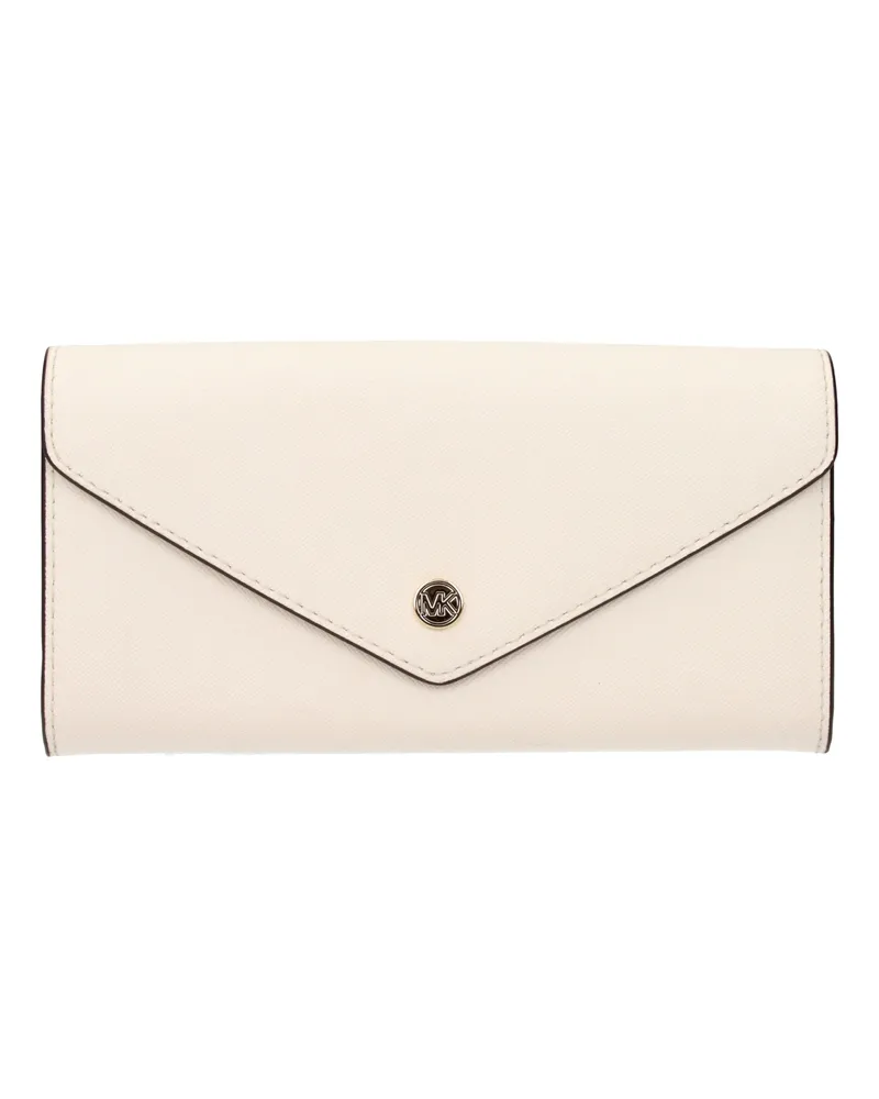 Michael Kors Beiger Leder Geldbeutel Beige