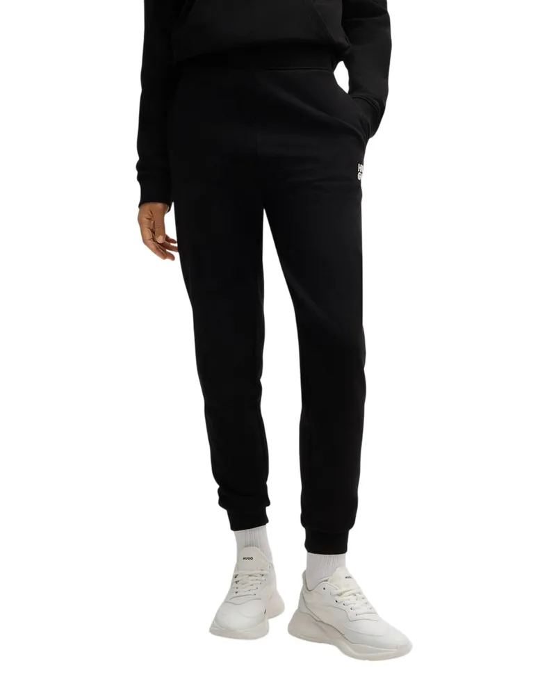 HUGO BOSS Jogginghosen für Damen (Schwarz Schwarz