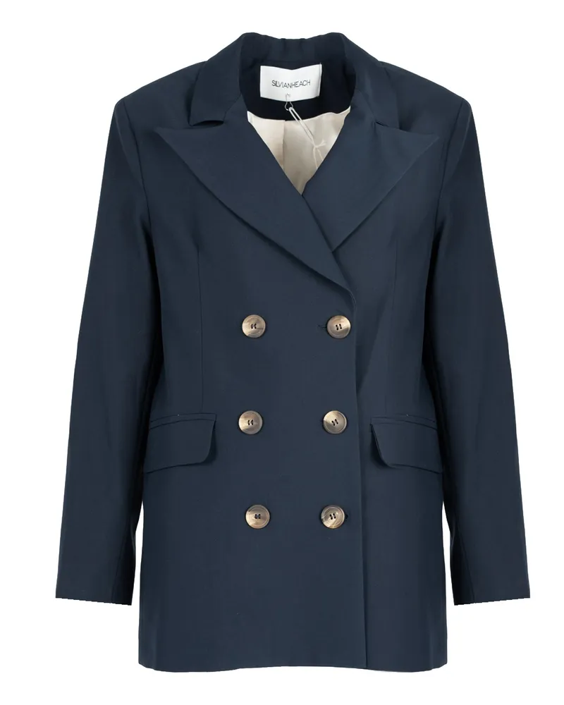 Silvian Heach Jacke Damen dunkelblau Blau