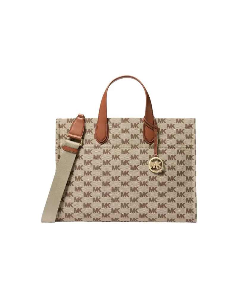 Michael Kors Tasche Beige/Ebenholz/Braun Beige
