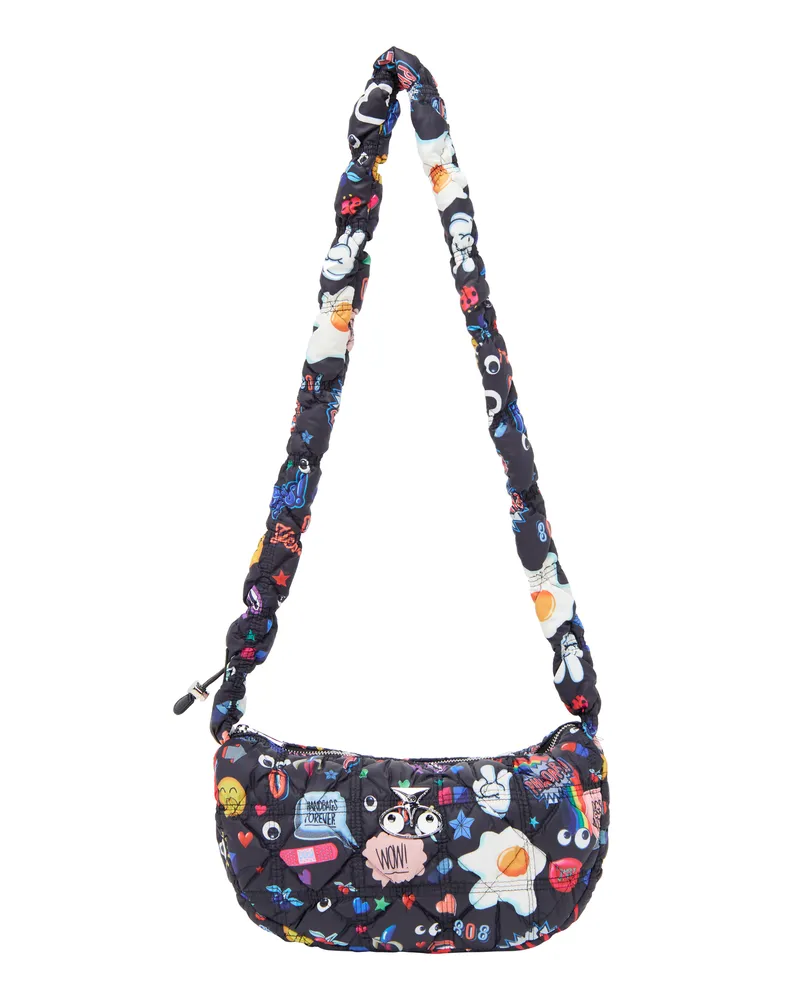 My Mo Handtasche Handtasche Frauen Schwarz Schwarz