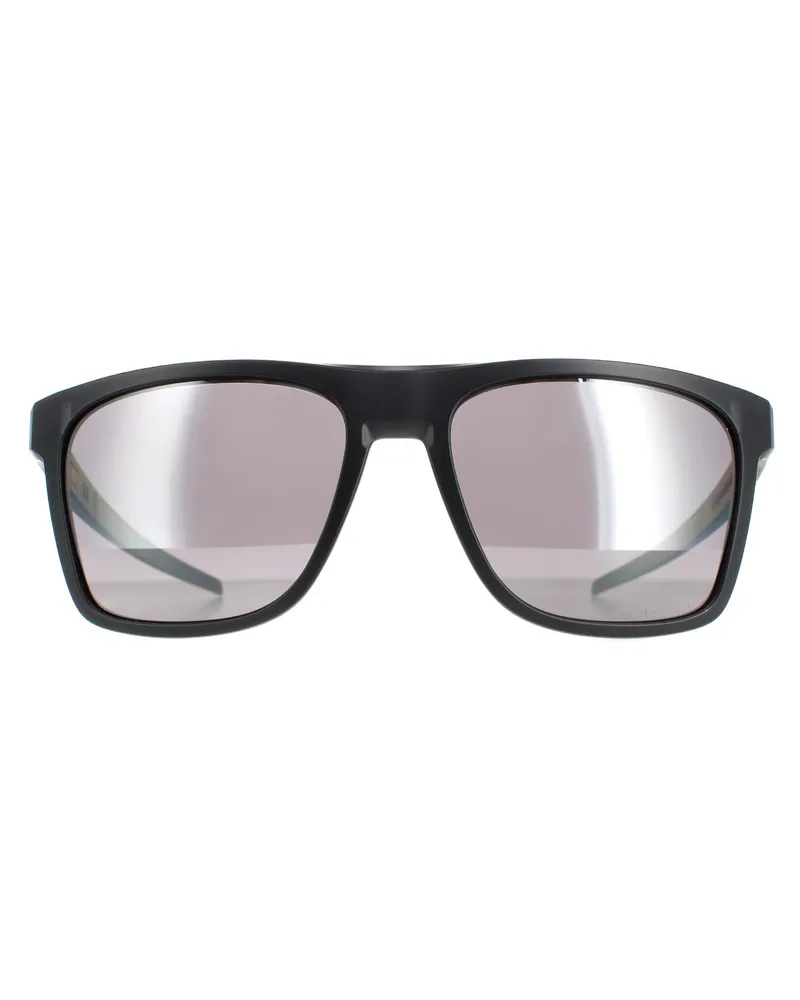 Oakley Square Mens Matte Black Ink/Prizm Black Polarized Leffingwell Sonnenbrillen Schwarz