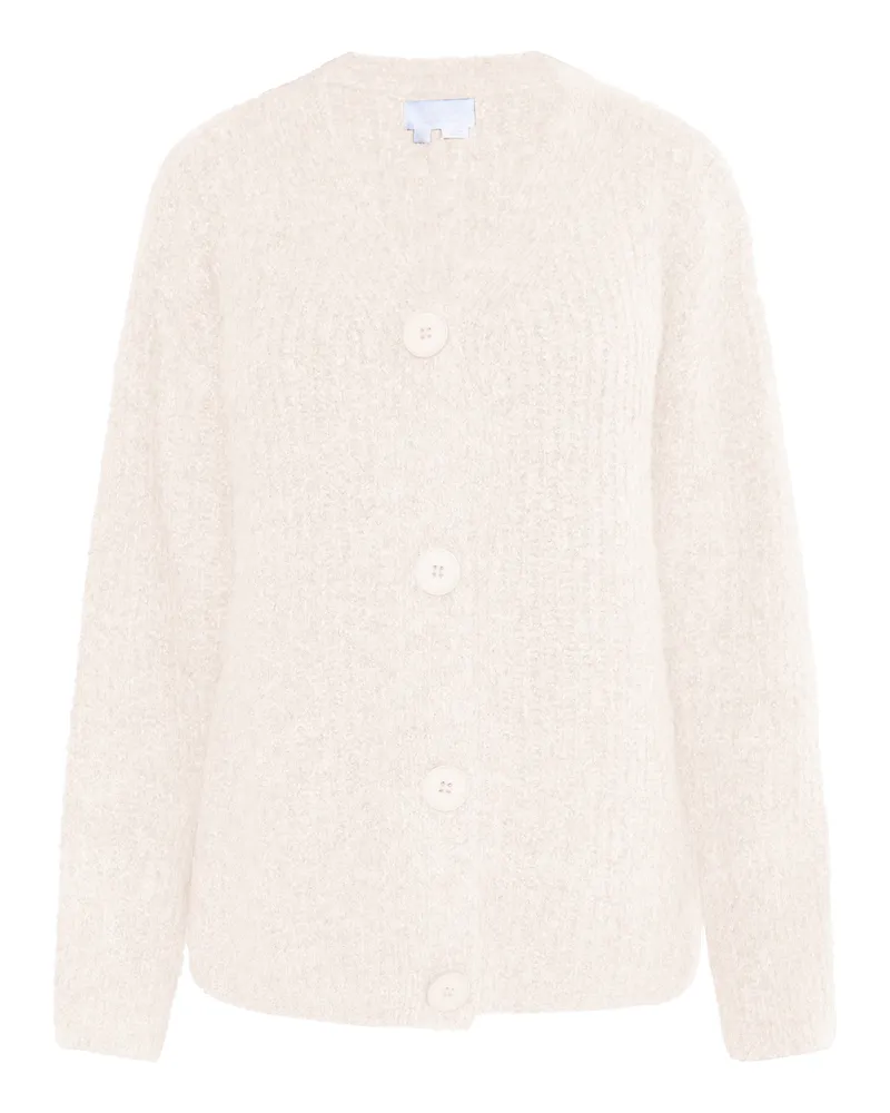 Usha Strickcardigan Damen Hellbeige Melange Beige